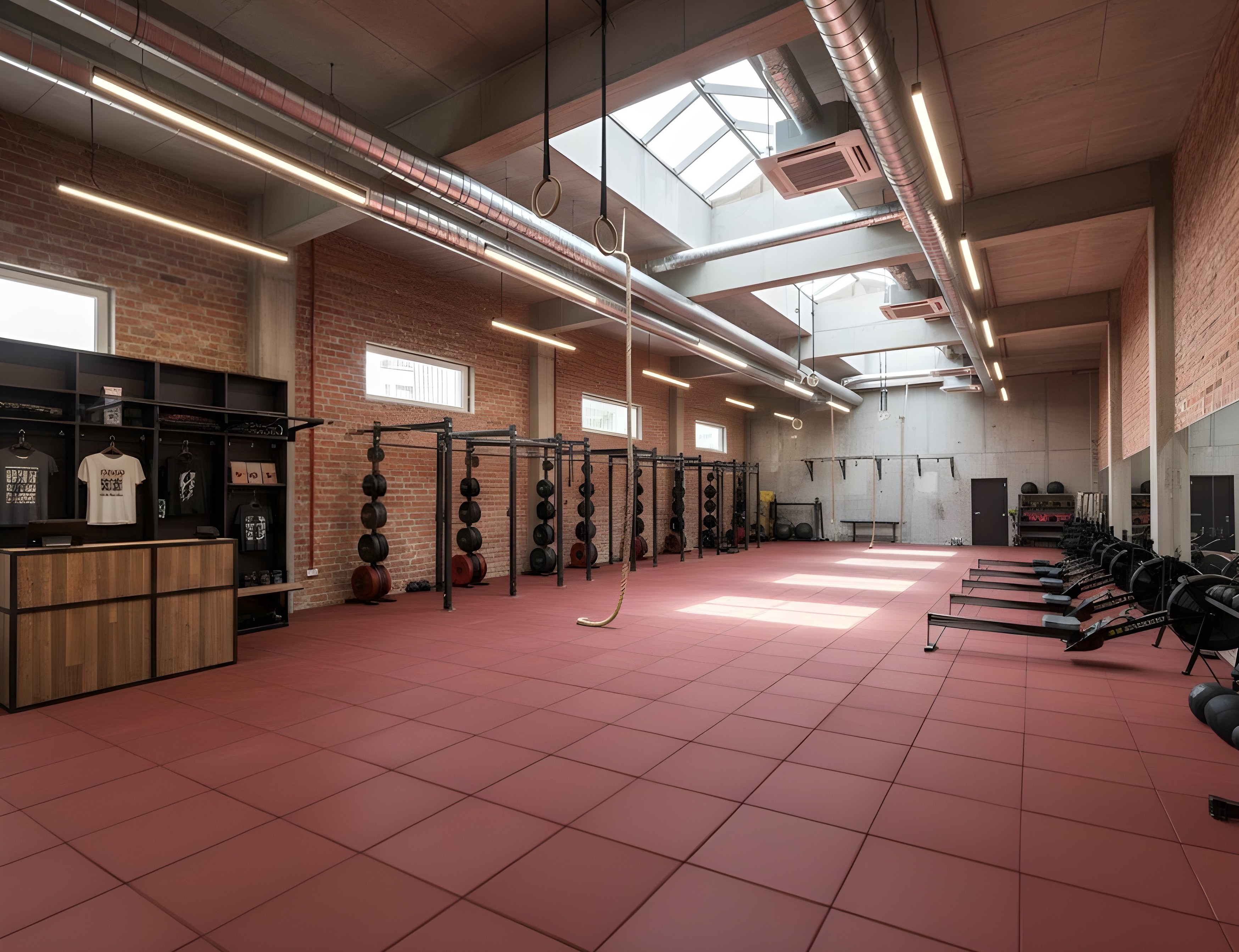 Edzőterem kivitelezés